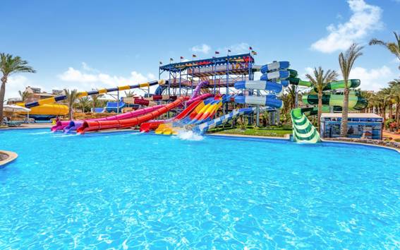 Description: Water Park Wallpaper - Hilton Hurghada Long Beach Resort (#3228047) - HD  Wallpaper & Backgrounds Download